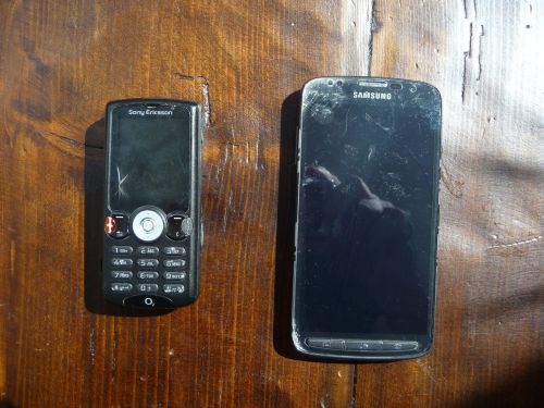 Smartphone und Handy